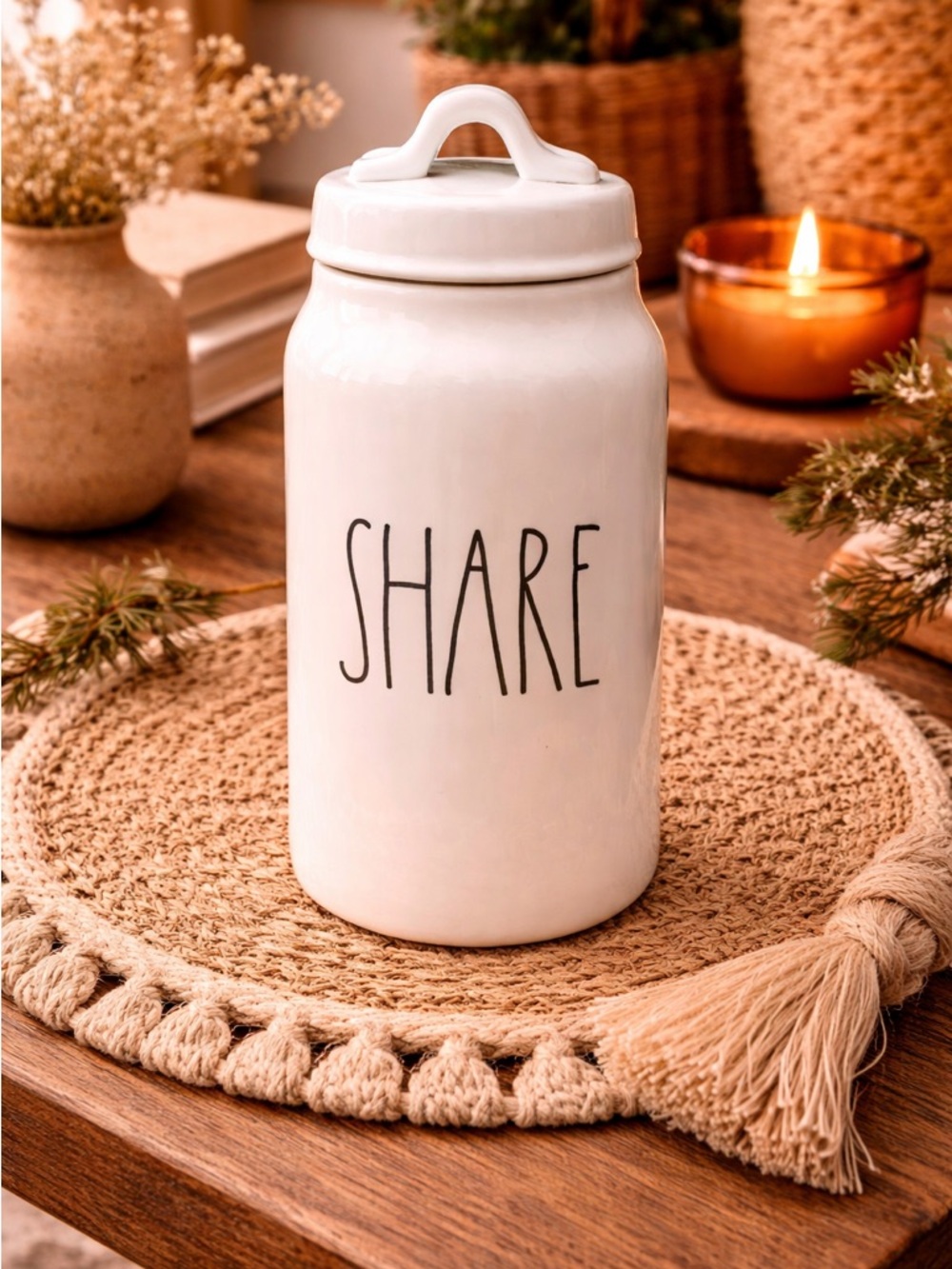 Rae Dunn Share Canister‎